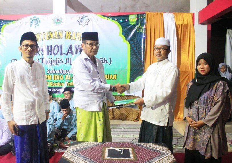 FAKULTAS DAKWAH DAN USHULUDDIN RESMI TEKEN MOU DENGAN DESA TENTENAN BARAT, LARANGAN, PAMEKASAN