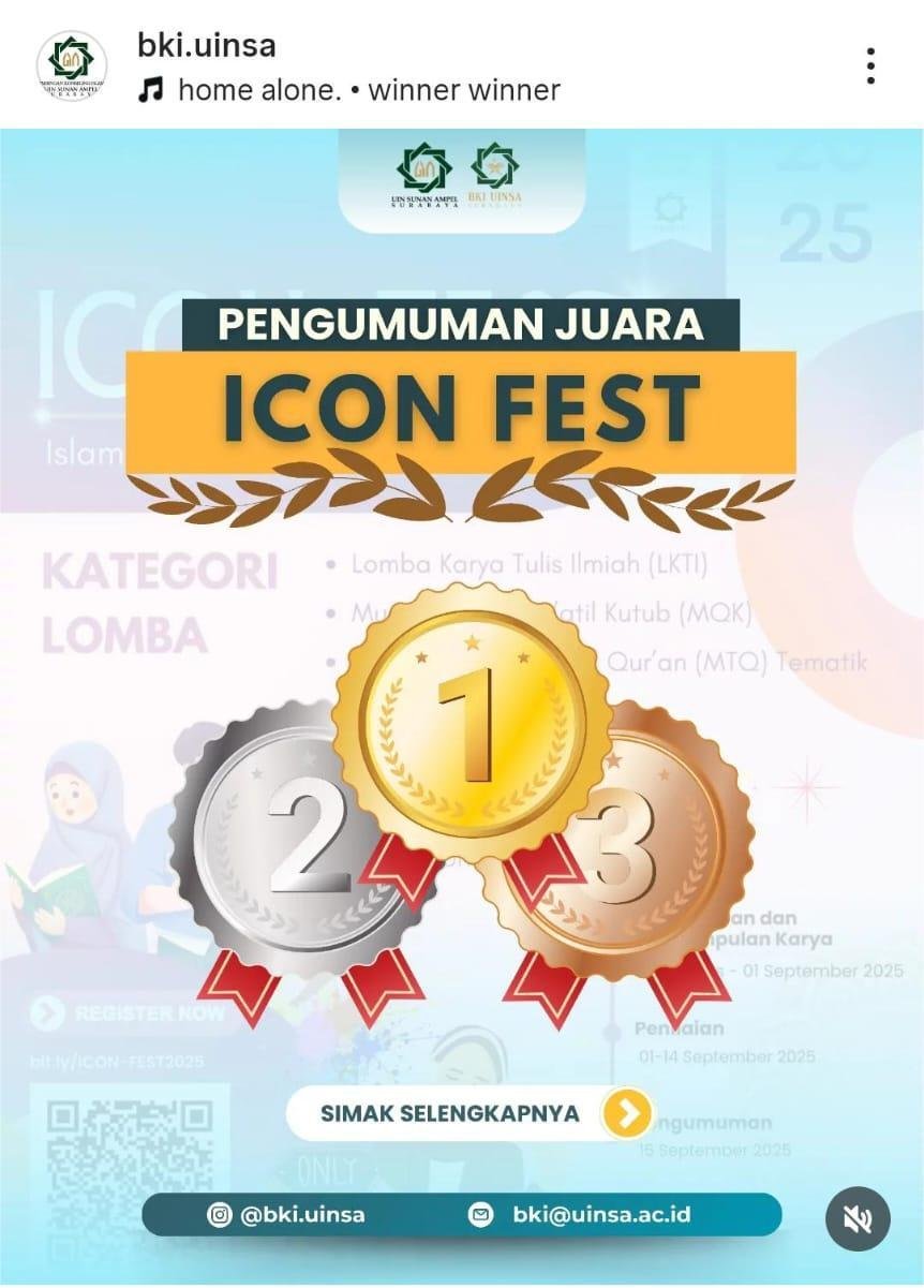 ICON FEST 2025 : Mahasiswi BPI Buktikan Daya Saing Nasional lewat Short Video Konseling