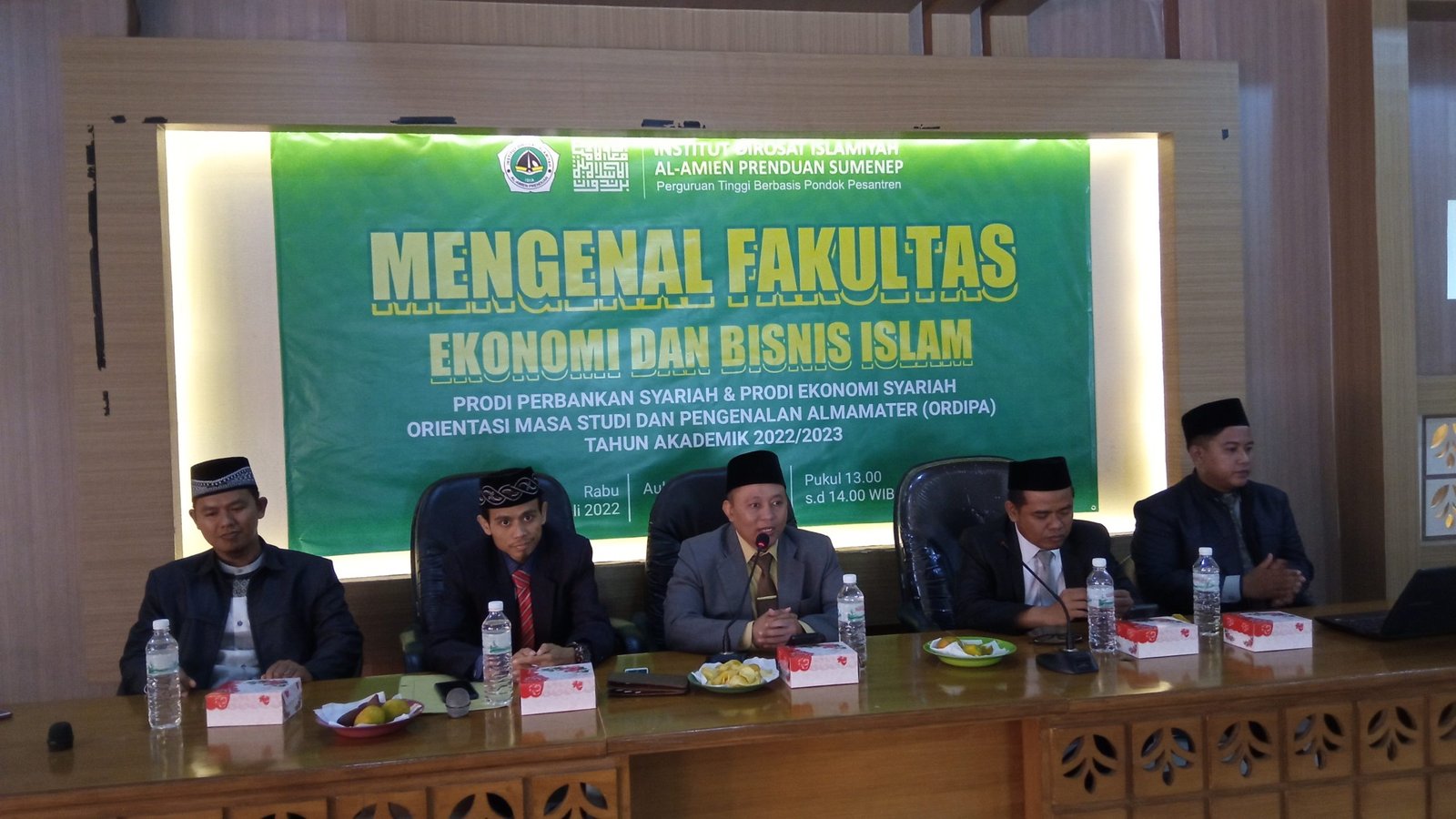 MENGENALKAN FAKULTAS EKONOMI DAN BISNIS ISLAM DI ORDIPA, KAPRODI PBS DAN EKSYAR LAKUKAN SOSIALISASI VISI MISI