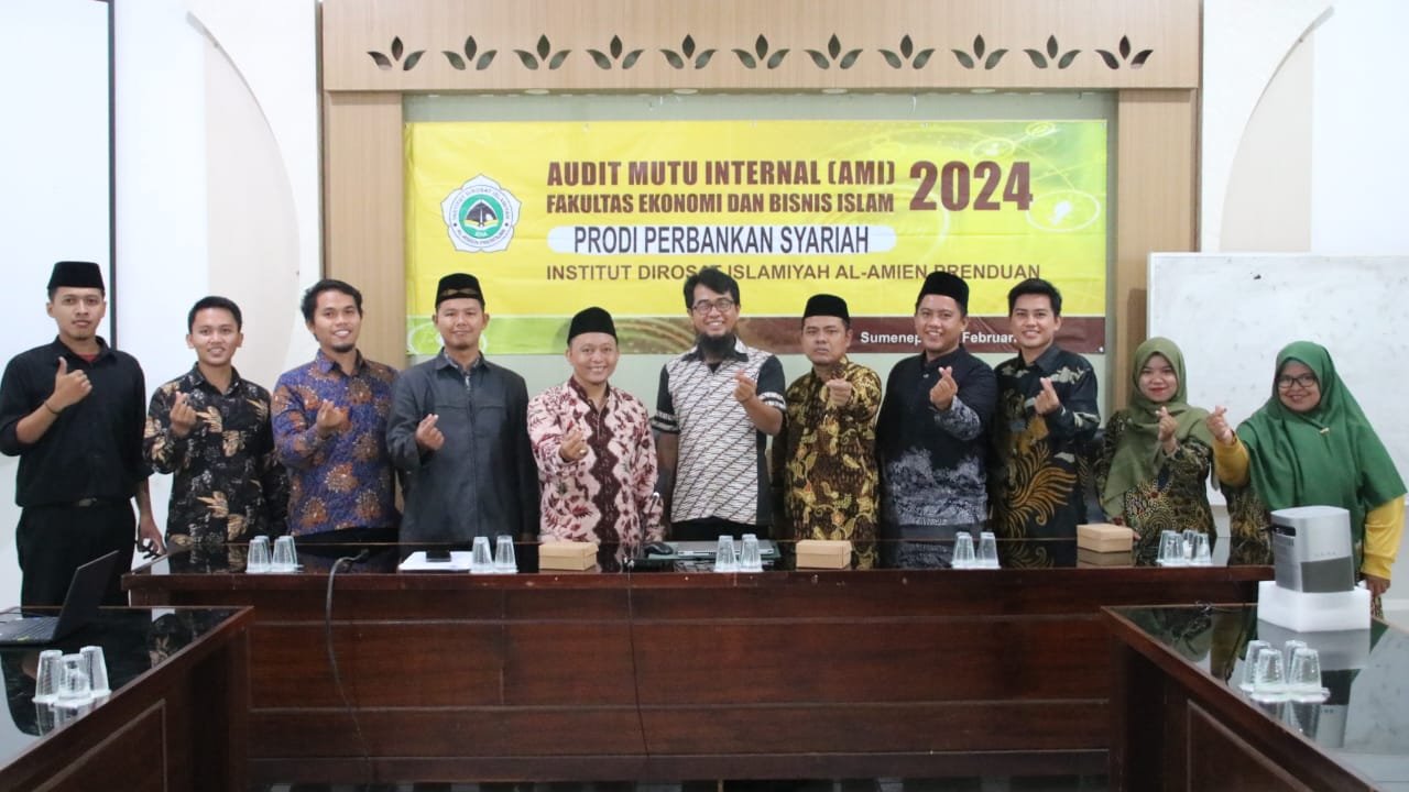 Audit Mutu Internal Fakultas Ekonomi Dan Bisnis Islam UNIA Prenduan