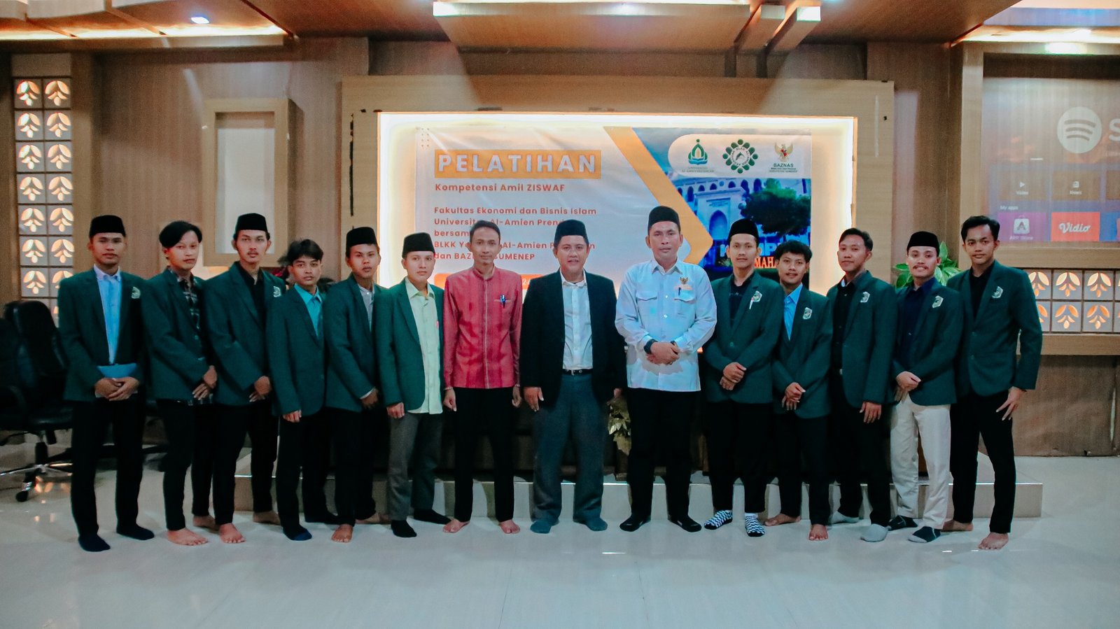 Pelatihan Kompetensi Amil Diselenggarakan Oleh Baznas Sumenep, Fakultas Ekonomi Dan Bisnis Islam UNIA Prenduan, Serta BLKK Al-Amien